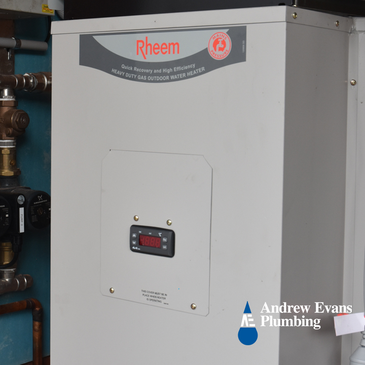 Rheem Hot Water Installation by Andrew Evans Plumbing - Adelaide & Adelaide Hills