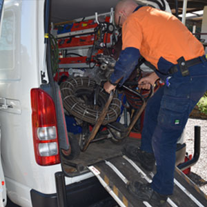 Andrew Evans Plumbing Work vehicle Adelaide & Adelaide Hills